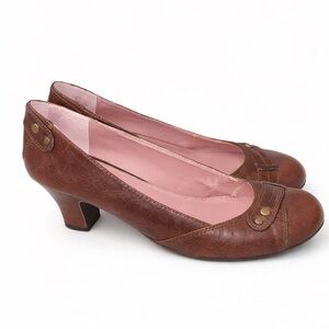 Steve Madden Brown Leather Heels